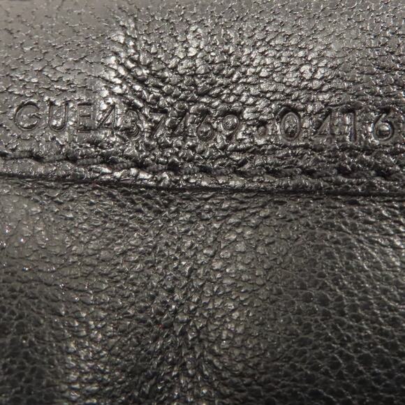 💎✨BEAUTIFUL✨💎Authentic SAINT LAURENT Long Wallet Leather Black - Picture 7 of 13